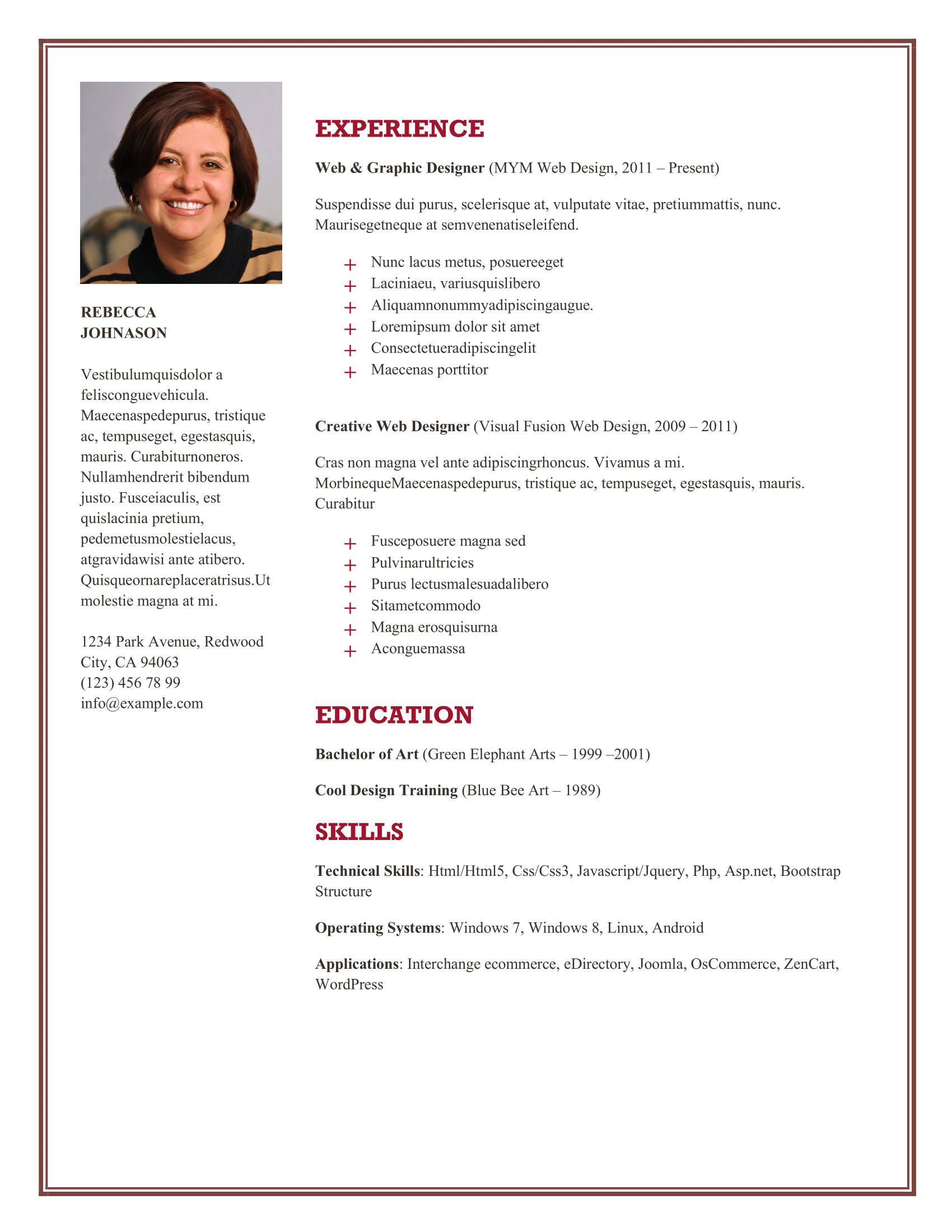 CV Template